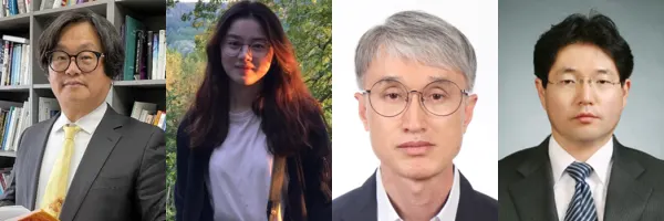 (왼쪽부터) DGIST 윤진효 책임연구원, 조효비 선임전임연구원, 안흥주 교수, 상지대 박경배 교수. [사진제공=DGIST]
